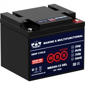 Тяговый аккумулятор для лодочного электромотора WBR MBG50-12