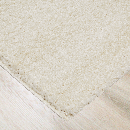 Ковер KREAFORTA Shaggy Bosfor 80x150 см полипропилен цвет кремовый