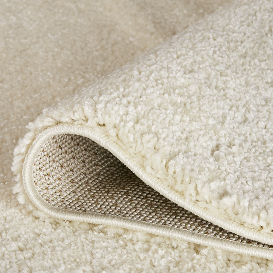 Ковер KREAFORTA Shaggy Bosfor 80x150 см полипропилен цвет кремовый