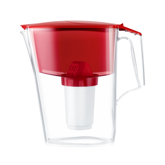 Фильтр-кувшин для воды Аквафор Инди 2.5 л красный 1 картридж