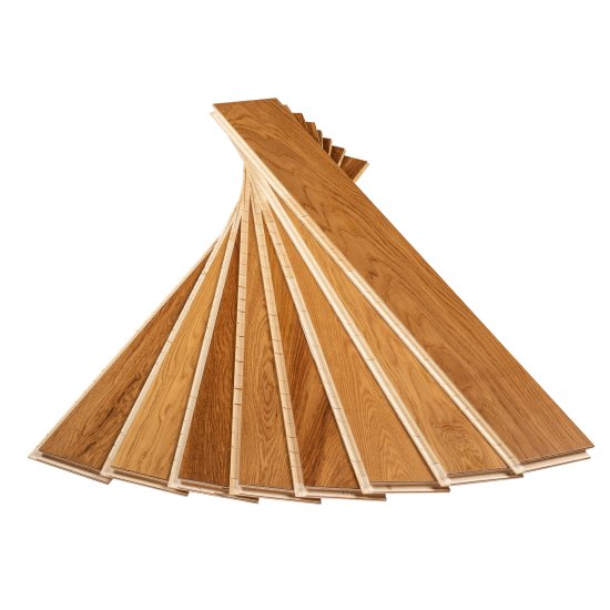 Паркетная доска FocusFloor Oak орегон 1,23 кв.м 14 мм однополосная с фаской