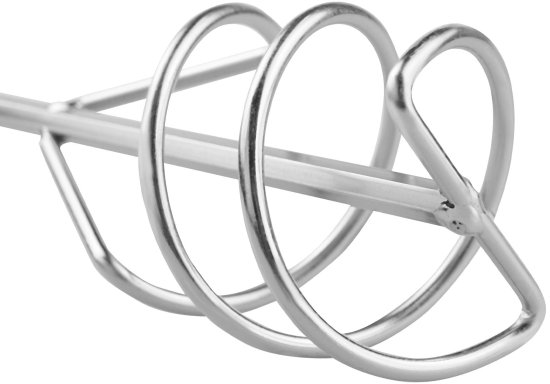 Насадка-миксер для гипса Vertextools 0026-80-400 HEX 80x400 мм, сталь