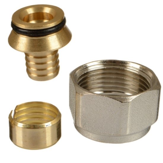 Евроконус Terma (89128) 20 обж(ц) х 3/4 для труб из сшитого полиэтилена