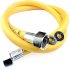 Шланг для газа ПВХ армированный Tuboflex 3/4 ВР(г) х 3/4 ВР(г) 120 см желтый