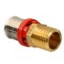 Соединитель прямой Terma (47064) 20(пресс) х 1/2 НР(ш)