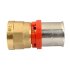Соединитель прямой Terma (47062) 20(пресс) х 1/2 ВР(г)