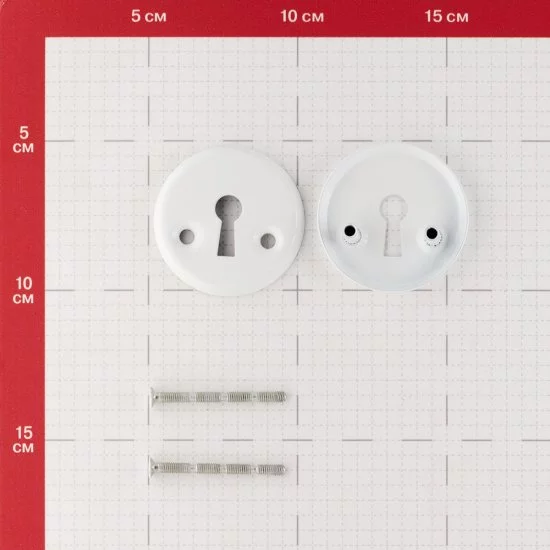 Ключевина 2014 круглая розетка белая