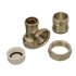 Клапан запорный угловой Terma 3/4 НР(ш) х 3/4 ВР(г) для радиатора (26243)