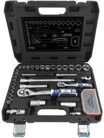 Наборы торцевых головок Vertextools НБ-64 1/2-1/4 дюйма, 64 шт.