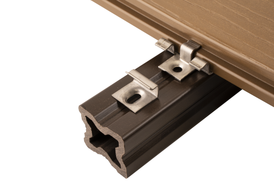 Лага опорная для террасной доски T-Decks 35x40x4000 мм ДПК цвет венге