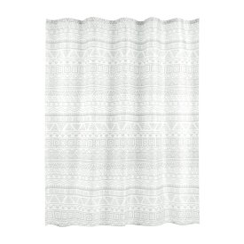 Штора для ванны Moroshka Nomads 1800х1800 мм полиэстер серая/белая (915-301-02)