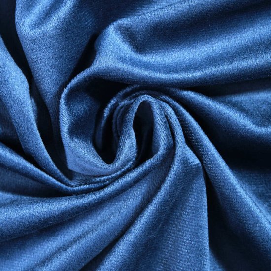 Штора для ванны Moroshka Velvet 2000х1800 мм полиэстер синяя (982-301-02)