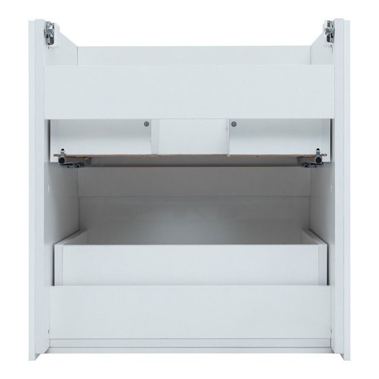 Комплект тумба с раковиной Lavelly Cube 60 см подвесная белая