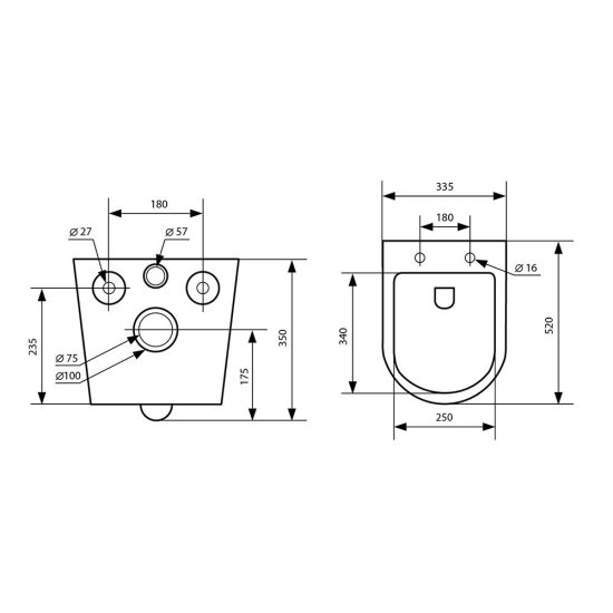Комплект инсталляции Berges с унитазом Lavelly Classic Black с кнопкой хром и сиденьем дюропласт микролифт быстросъем