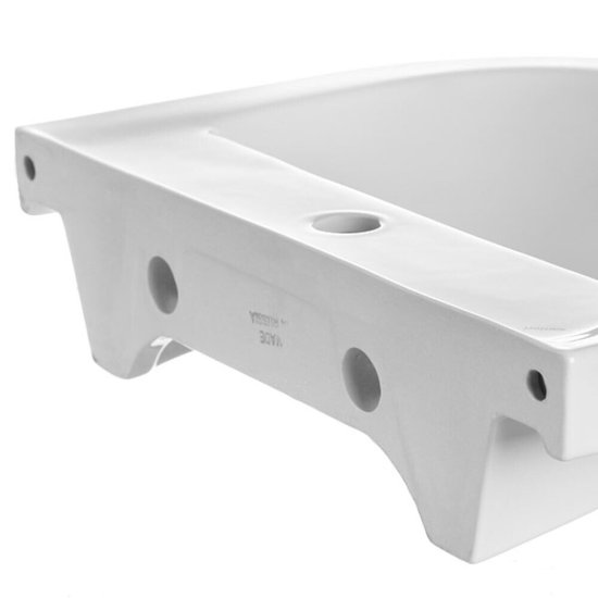 Комплект раковина с пьедесталом Santeri Pro 56 см белая