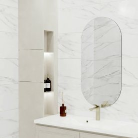 Плитка настенная Нефрит-керамика Armand Pro 60x30 см 1.8 м² глянцевая цвет белый