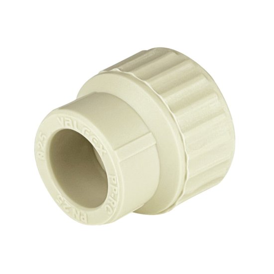 Муфта полипропиленовая Valfex 25 мм х 3/4 ВР(г) серая (10129025Г)