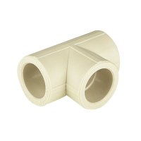 Тройник полипропиленовый Valfex 25 х 25 х 25 мм серый (10111025Г)