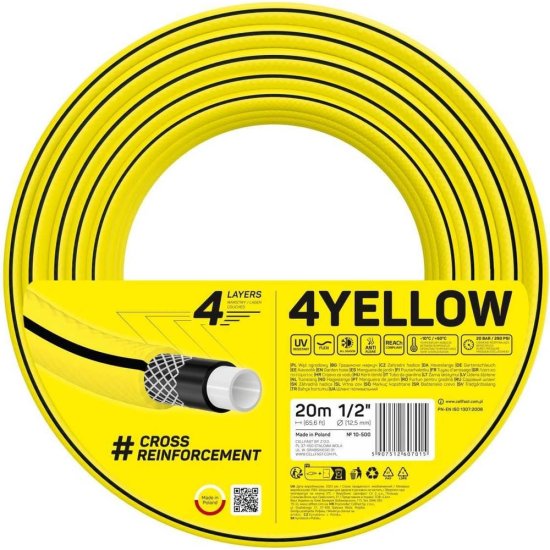 Садовый шланг Cellfast 4YELLOW