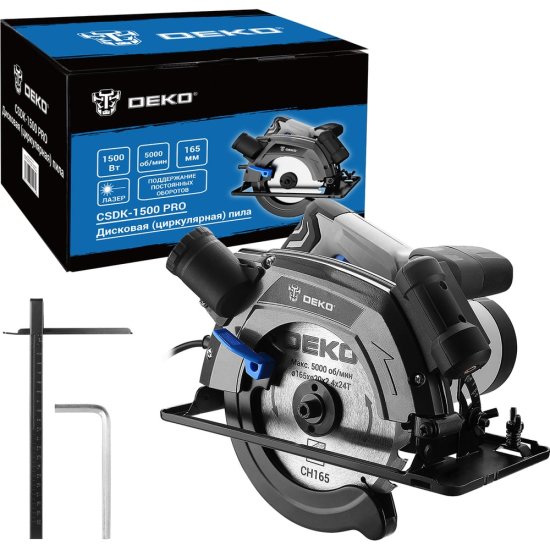 Дисковая пила DEKO CSDK-1500 PRO