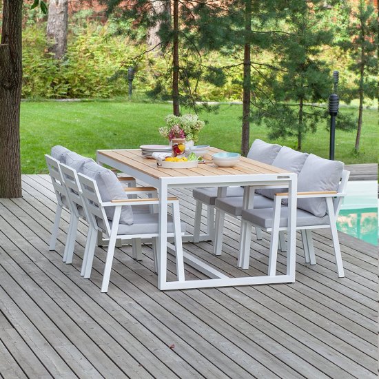 Обеденный набор садовой мебели GreenWeen SANTORINI