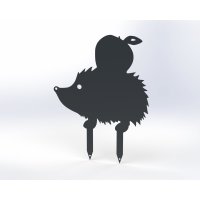 Садовая металлическая фигурка ООО Металекс Модель 2