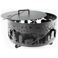 Костровая чаша Flamet Ежик в тумане