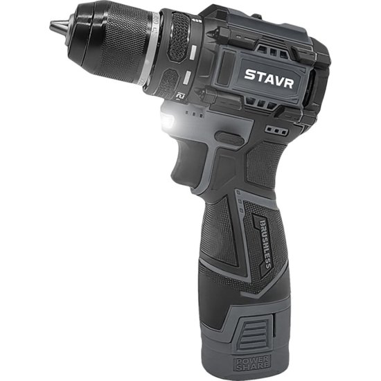 Аккумуляторная дрель шуруповерт Ставр SDD 16BL-2K