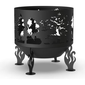 Костровая чаша FIRE-HOUSE Ch3-600деревья