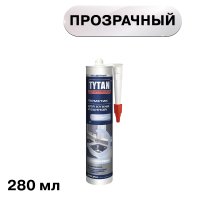 Герметик силикон-акриловый для кухни и ванной Tytan Professional прозрачный 280 мл