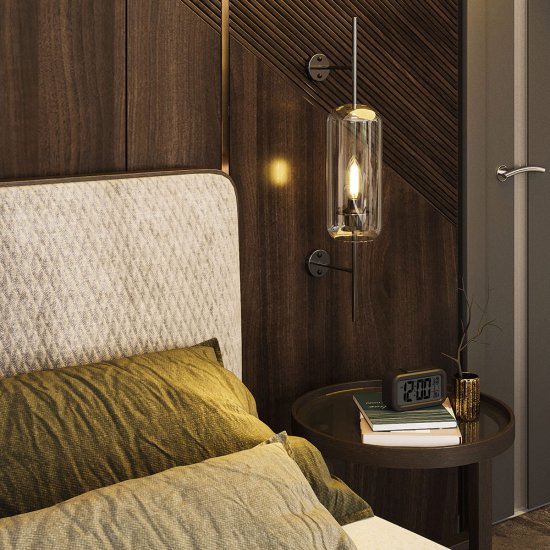 Лампа светодиодная филаментная Gauss E14  2700К 9 Вт 680 Лм 150-265 В свеча прозрачная (10 шт.)