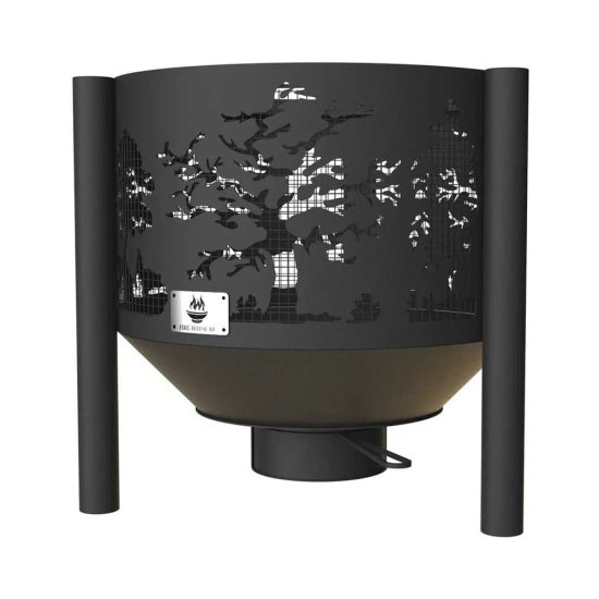 Костровая чаша FIRE-HOUSE Ch16-500деревья