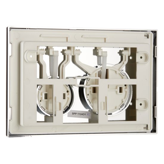 Клавиша смыва для инсталляций Cersanit Twins хром (63523)