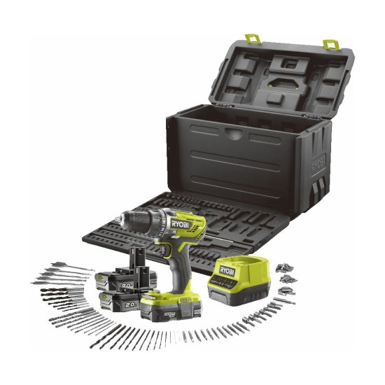 Дрель-шуруповерт Ryobi R18DD3-220