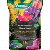 Питательный грунт Буйские Удобрения Цветочный рай