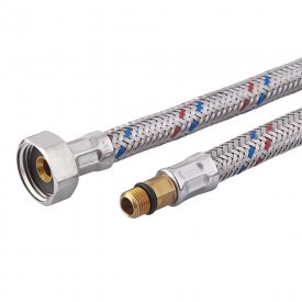 Подводка гибкая для смесителя Stout 1/2 ВР(г) х М10 штуцер 18 мм 40 см (SHF 0025 181015)