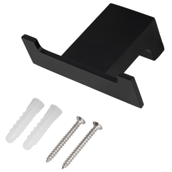 Крючок Swensa Lucid SWR-5400-01-BLK, металл, цвет черный