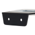 Стакан для зубных щёток Swensa Rapid SWR-9000-03, подвесной, стекло/металл, цвет прозрачный/черный