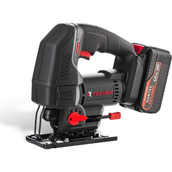 Аккумуляторный лобзик RUNTEC 20В, 2x4Ач, 700Вт