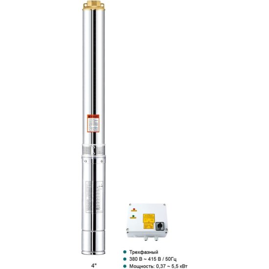 Скважинный насос LEO 4XR 12/30-7.5