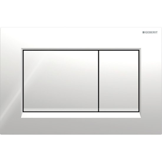 Клавиша смыва для инсталляций Geberit Sigma хром глянцевый (115.883.KH.1)