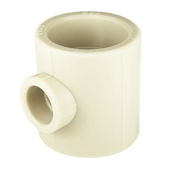 Тройник полипропиленовый Valfex переходный 63 х 32 х 63 мм серый (10633263Г)