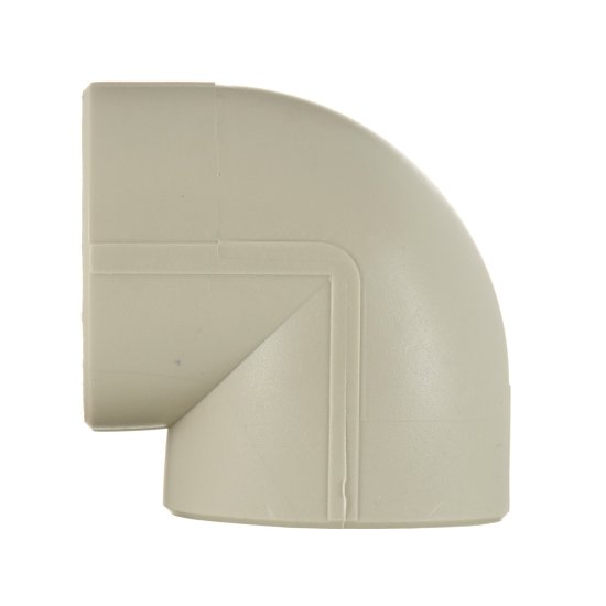 Угол полипропиленовый Valfex 63 мм 90° серый (10108063Г)