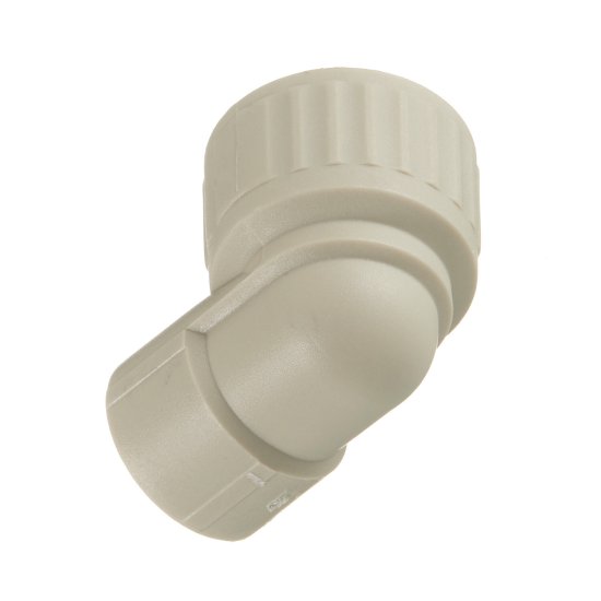 Угол полипропиленовый Valfex комбинированный 20 мм х 1/2 ВР(г) серый (10125020Г)