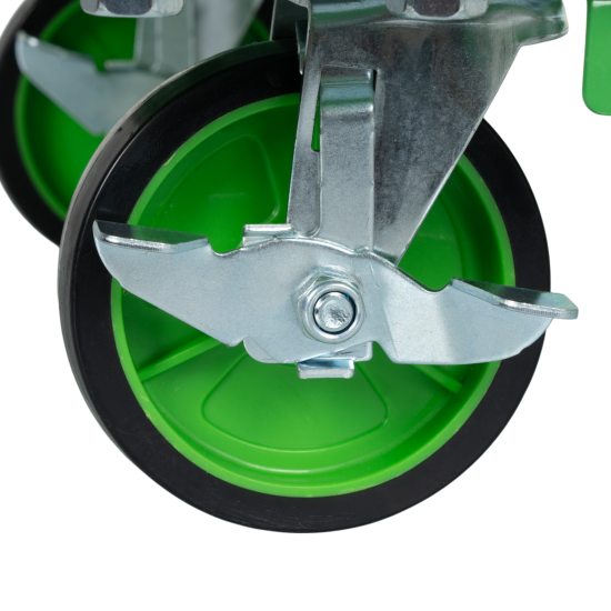 Тележка платформенная с ручкой стальная ТОП500 грузоподъемность 150 кг