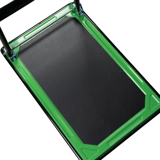 Тележка платформенная с ручкой стальная ТОП500 грузоподъемность 150 кг