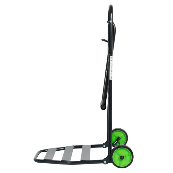 Тележка двухколесная складная телескопическая ручка грузоподъемность 30 кг