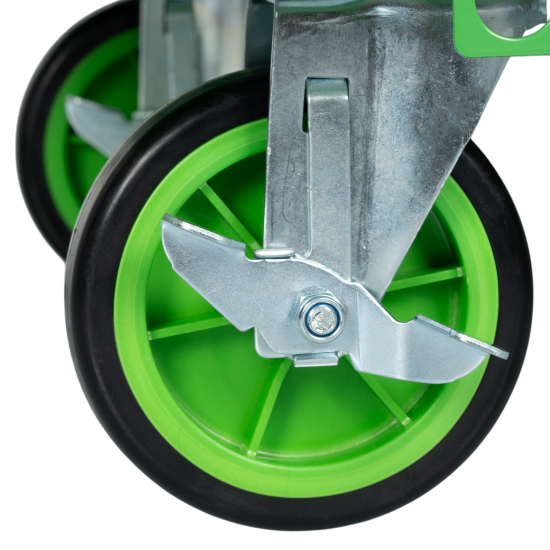 Тележка платформенная с ручкой стальная ТОП500 грузоподъемность 300 кг