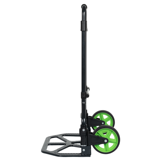 Тележка двухколесная складная ТОП500 телескопическая ручка грузоподъемность 70 кг сталь