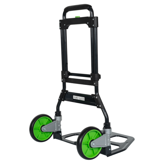 Тележка двухколесная складная ТОП500 телескопическая ручка грузоподъемность 100 кг